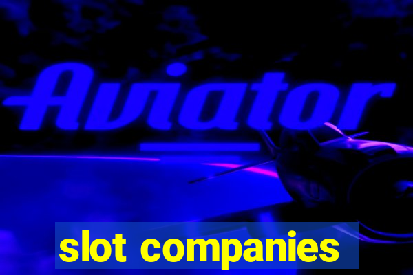 slot companies