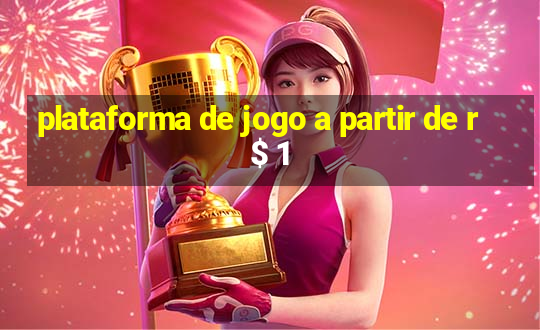 plataforma de jogo a partir de r$ 1