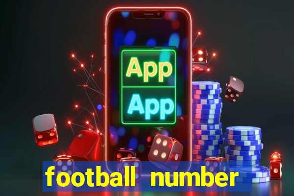 football number necklaces gold