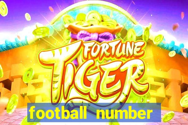 football number necklaces gold