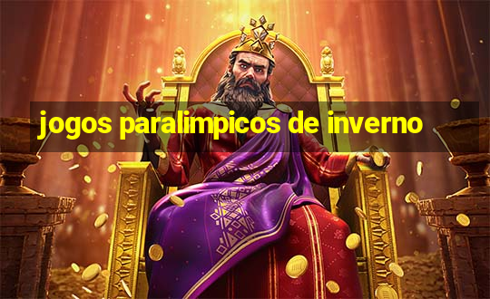 jogos paralimpicos de inverno