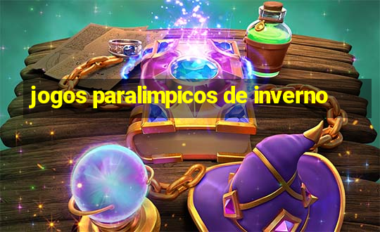 jogos paralimpicos de inverno