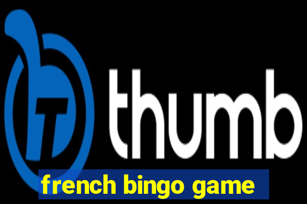 french bingo game