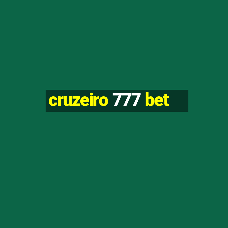 cruzeiro 777 bet