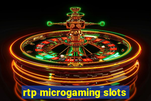 rtp microgaming slots