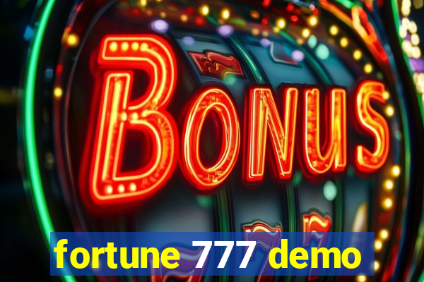 fortune 777 demo