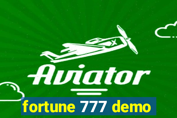 fortune 777 demo