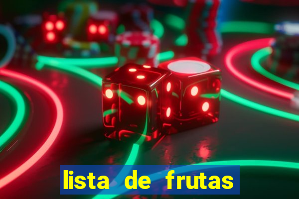 lista de frutas nativas do brasil