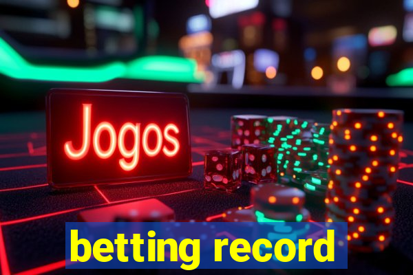 betting record