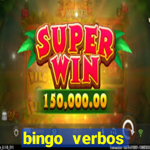 bingo verbos irregulares ingles