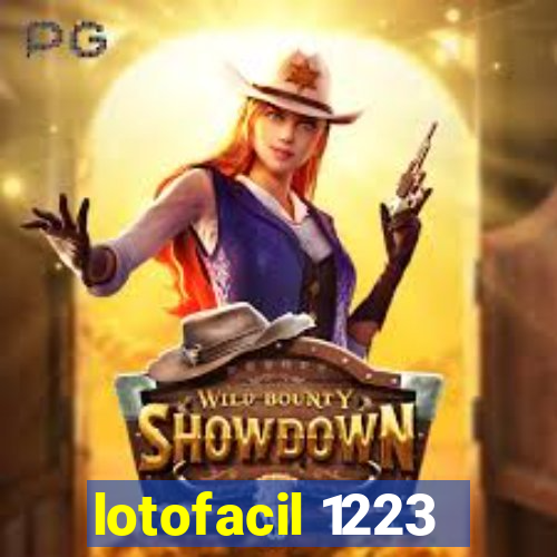 lotofacil 1223