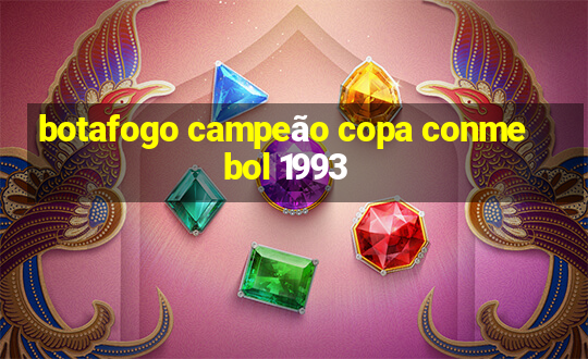 botafogo campeão copa conmebol 1993