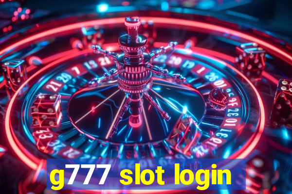 g777 slot login