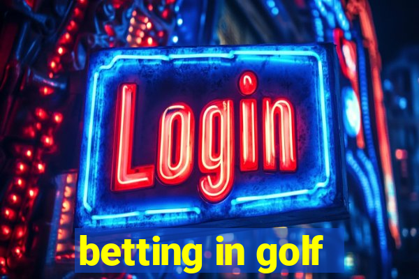 betting in golf