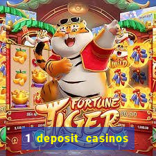 1 deposit casinos in canada