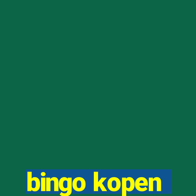 bingo kopen