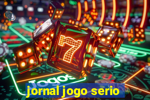 jornal jogo serio