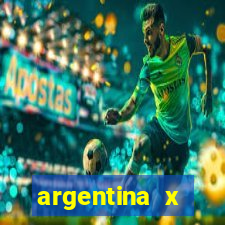 argentina x colombia palpite