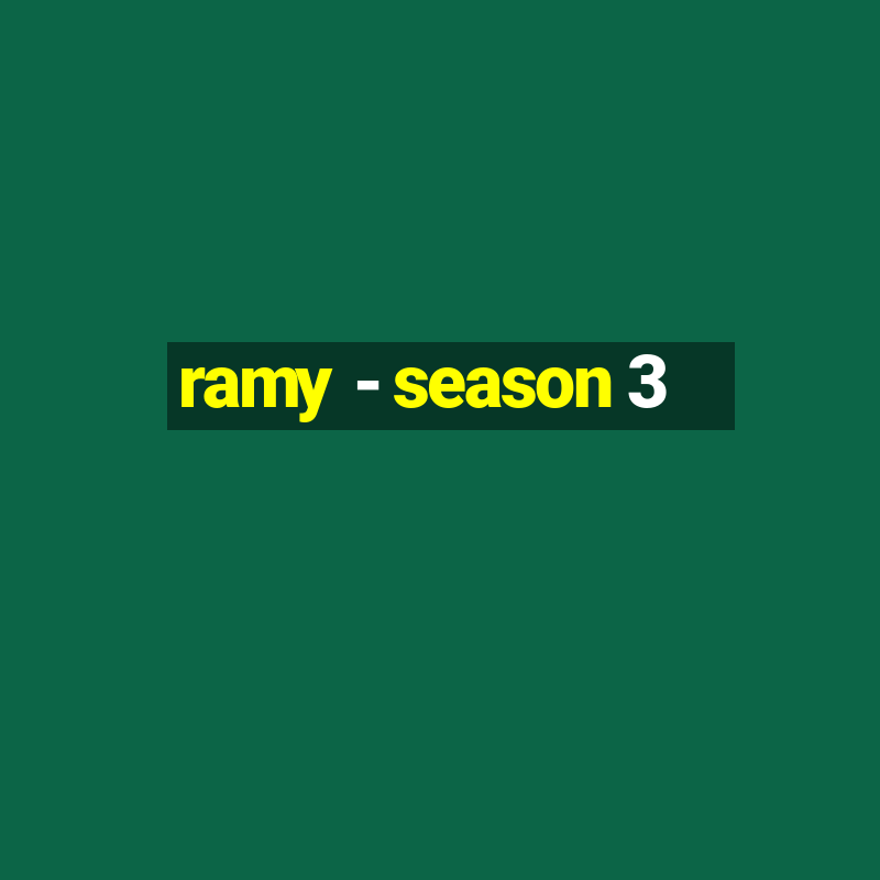 ramy - season 3