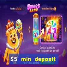 $5 min deposit casino australia