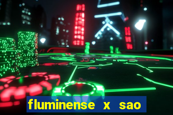 fluminense x sao paulo palpite