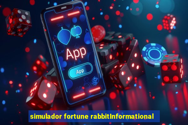 simulador fortune rabbitInformational