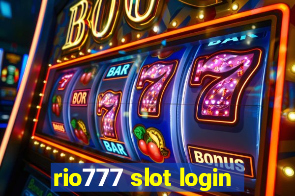 rio777 slot login