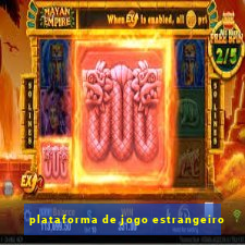 plataforma de jogo estrangeiro