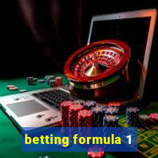 betting formula 1