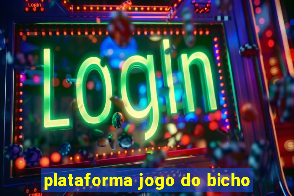 plataforma jogo do bicho