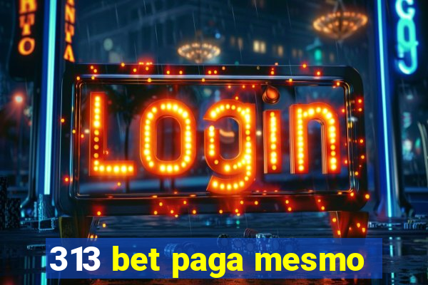 313 bet paga mesmo