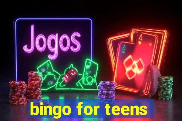 bingo for teens