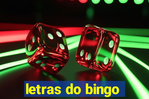 letras do bingo