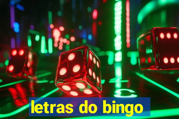 letras do bingo