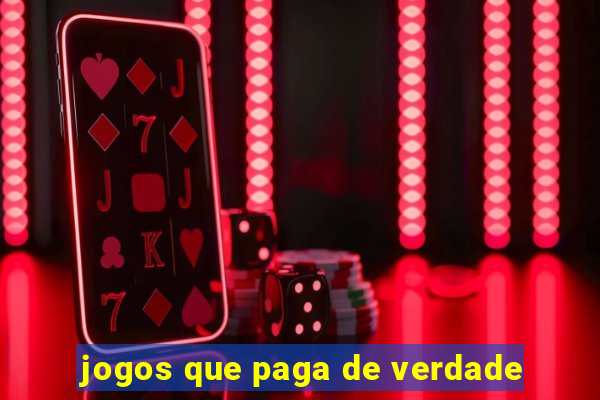 jogos que paga de verdade