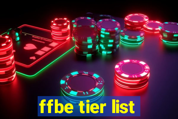 ffbe tier list