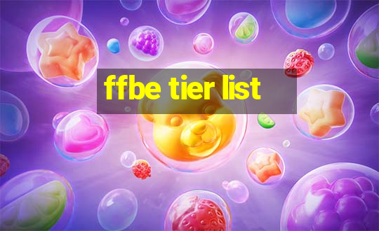 ffbe tier list