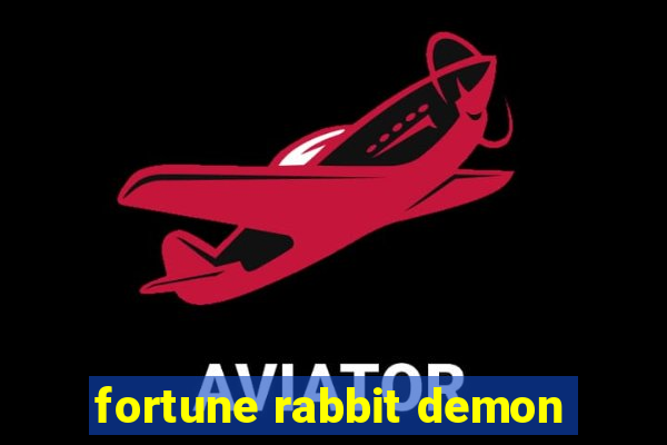 fortune rabbit demon