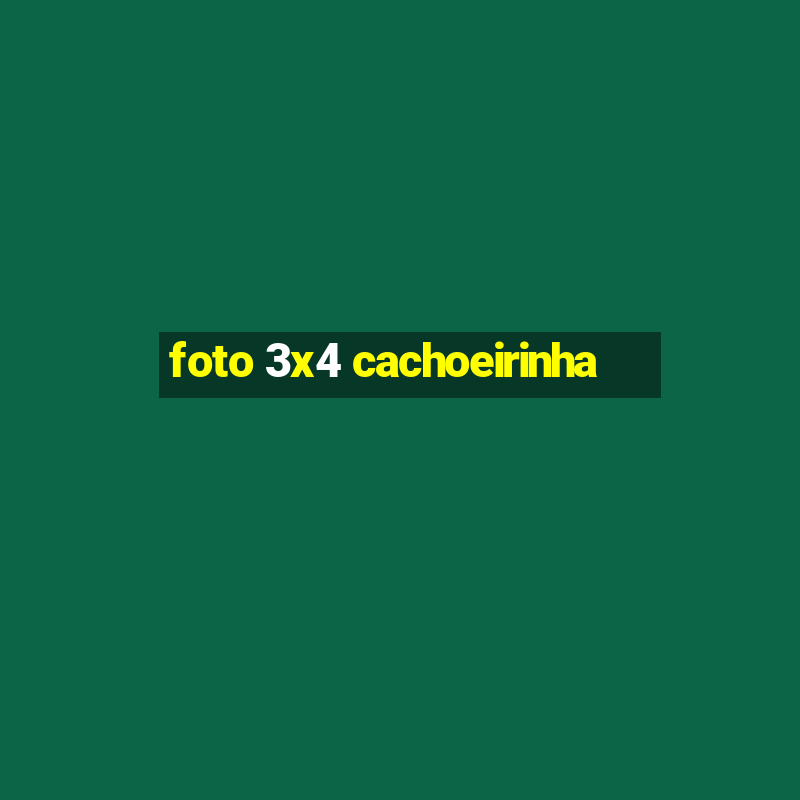 foto 3x4 cachoeirinha