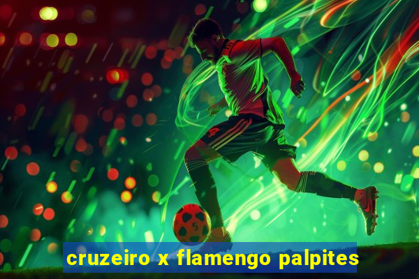 cruzeiro x flamengo palpites