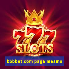 kbbbet.com paga mesmo