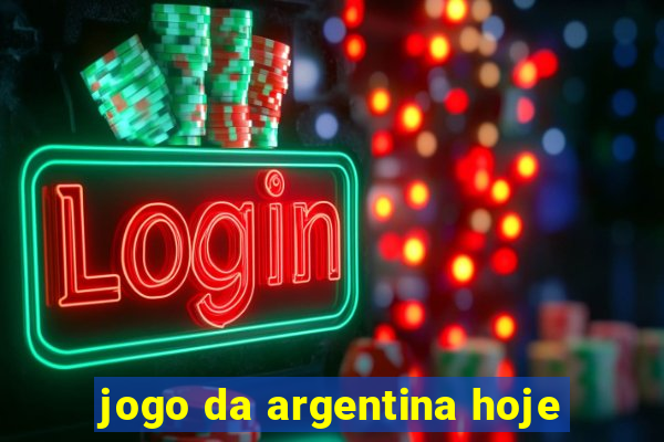 jogo da argentina hoje