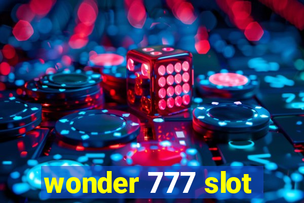 wonder 777 slot