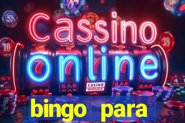 bingo para despedida de solteira para imprimir