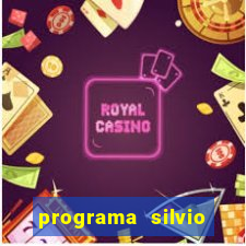 programa silvio santos de hoje foi gravado quando