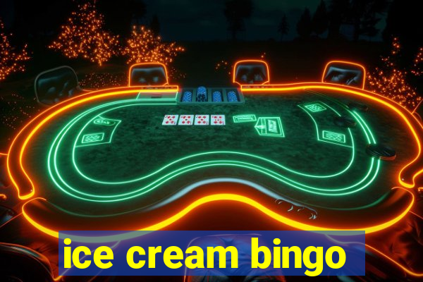 ice cream bingo