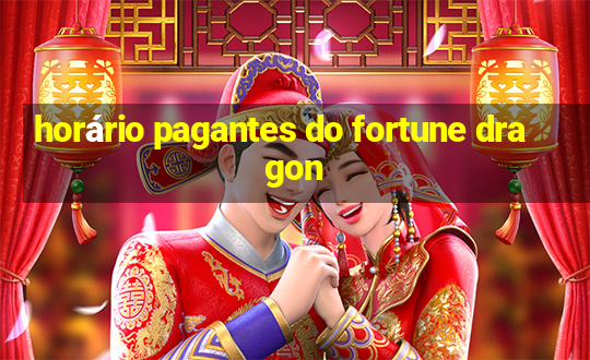 horário pagantes do fortune dragon