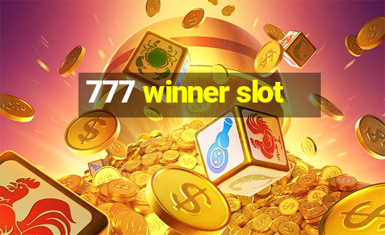 777 winner slot