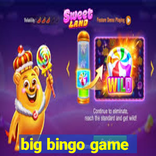 big bingo game