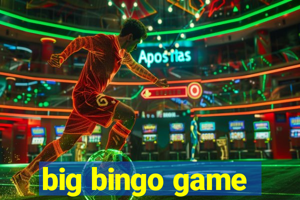 big bingo game